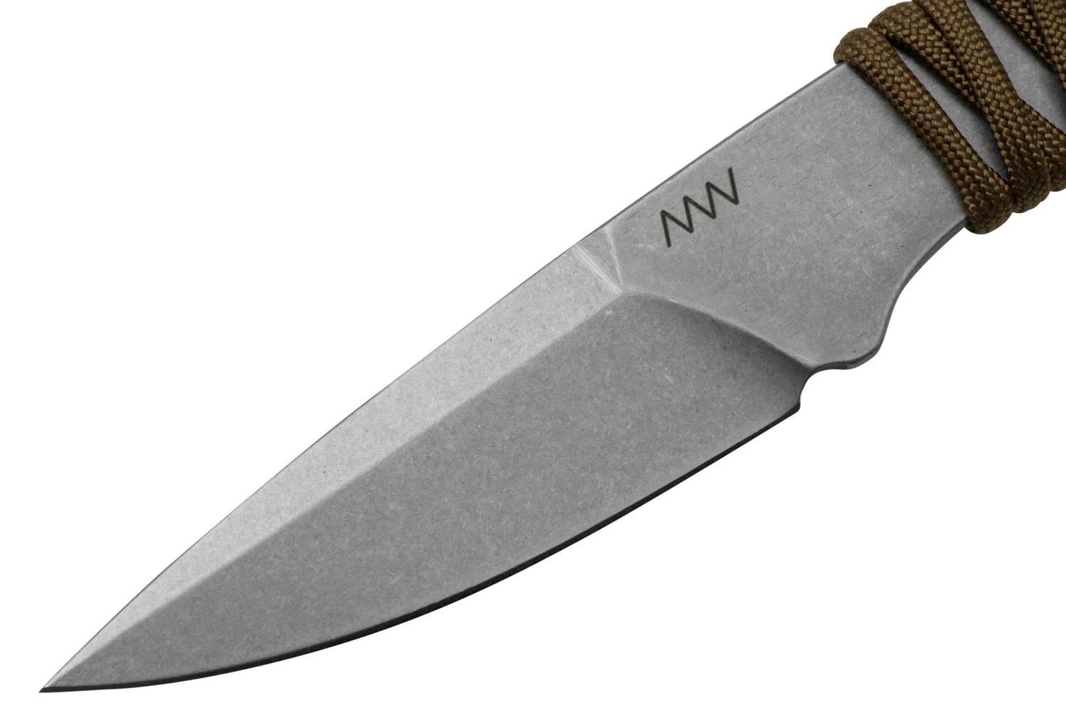 ANV Knives P100 Sleipner, Coyote Paracord, P100-005, Black Kydex Sheath, Cuchillo De Cuello - Imagen 3