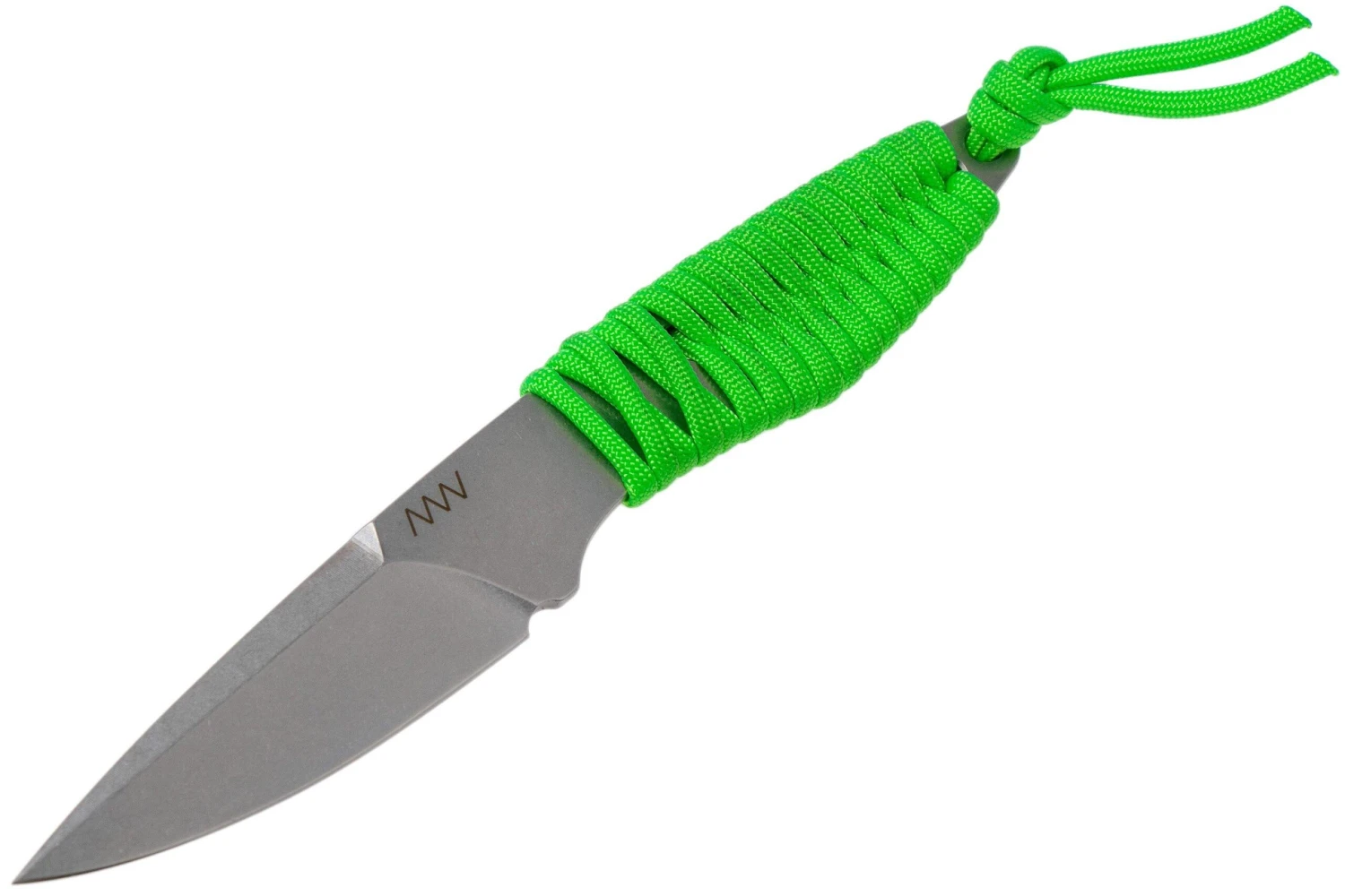 ANV P100 Sleipner, Neon Green Paracord, ANVP100-009, Black Kydex Sheath, Cuchillo De Cuello - Imagen 3