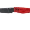 ANV P100 Sleipner, Cerakote, Red Paracord, ANVP100-019, Black Kydex Sheath, Cuchillo De Cuello