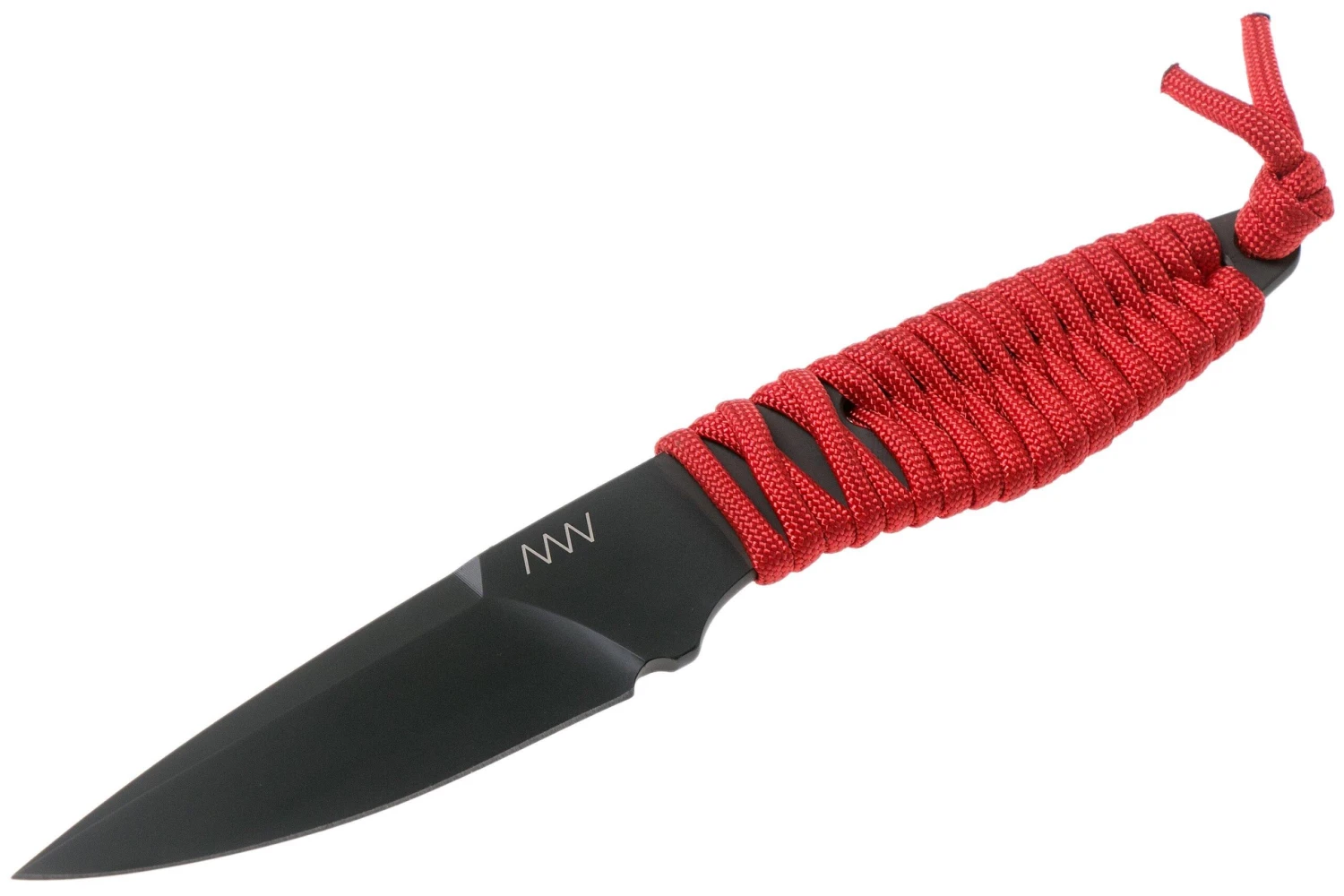 ANV P100 Sleipner, Cerakote, Red Paracord, ANVP100-019, Black Kydex Sheath, Cuchillo De Cuello - Imagen 3