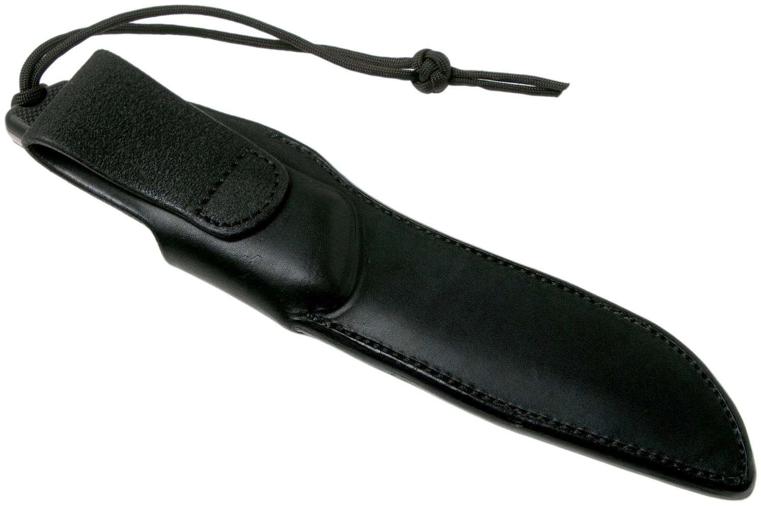 ANV P300 N690, Black G10 P300-015, Black Leather Sheath, Cuchillo De Supervivencia - Imagen 7