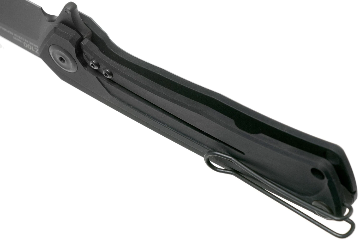 ANV Z100 DLC Sleipner, Black, Framelock, Aluminium, Z100-026 Navaja - Imagen 5