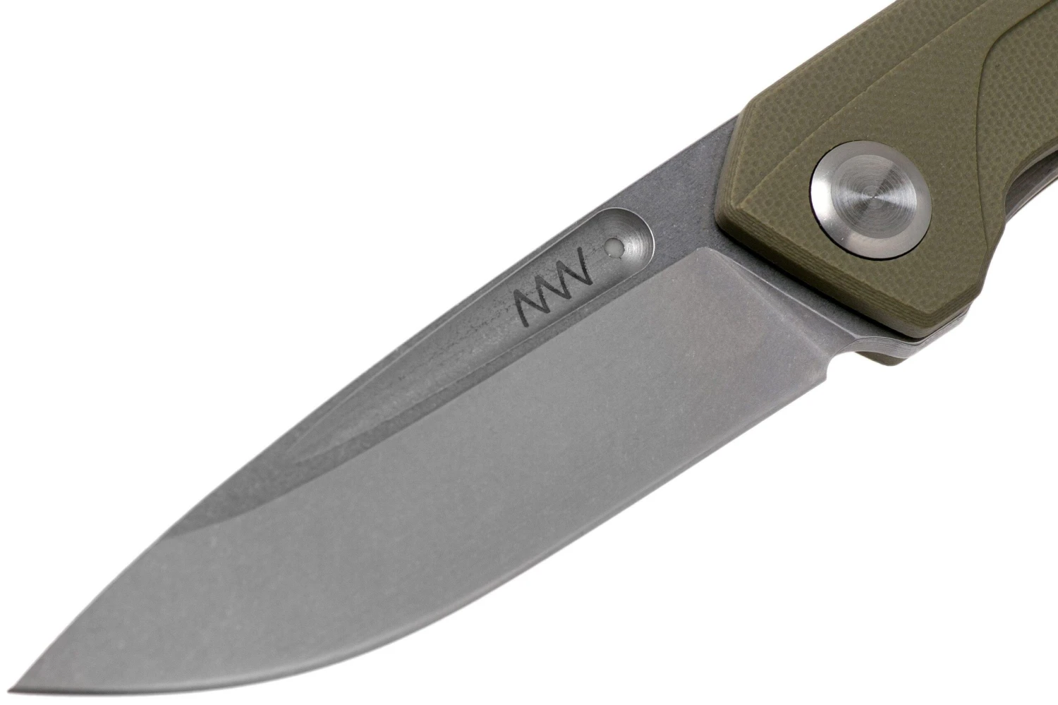 ANV Z200 Sleipner, Linerlock, G10, Olive, Z200-009 Navaja - Imagen 3