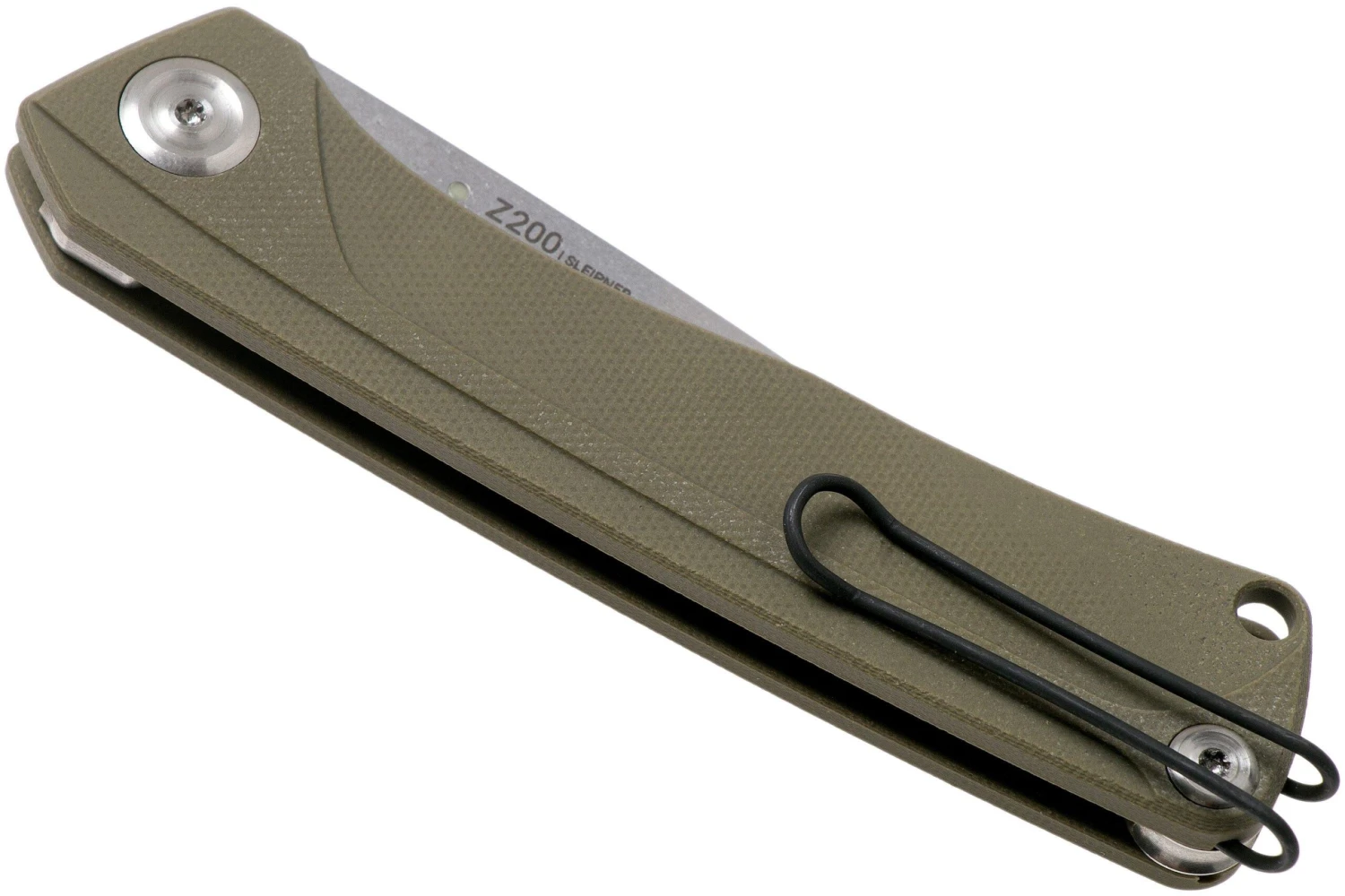 ANV Z200 Sleipner, Linerlock, G10, Olive, Z200-009 Navaja - Imagen 4