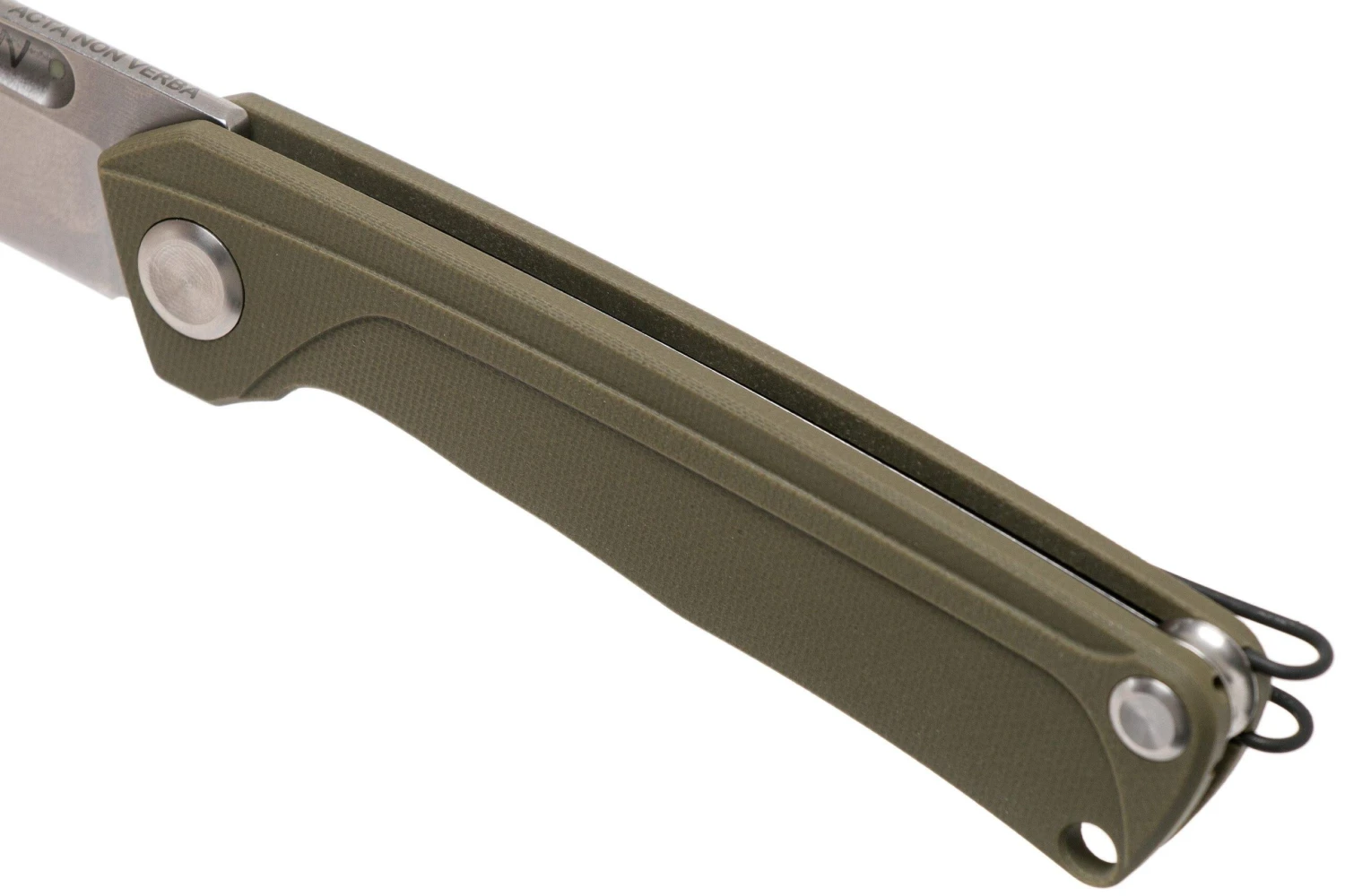 ANV Z200 Sleipner, Linerlock, G10, Olive, Z200-009 Navaja - Imagen 7