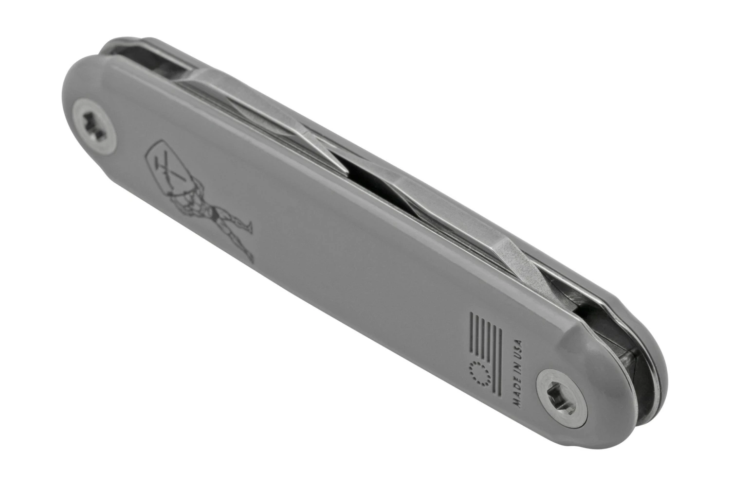 ASK Knives American Service Knife, The Atlas, Grey, Multi-Tool Navaja - Imagen 5