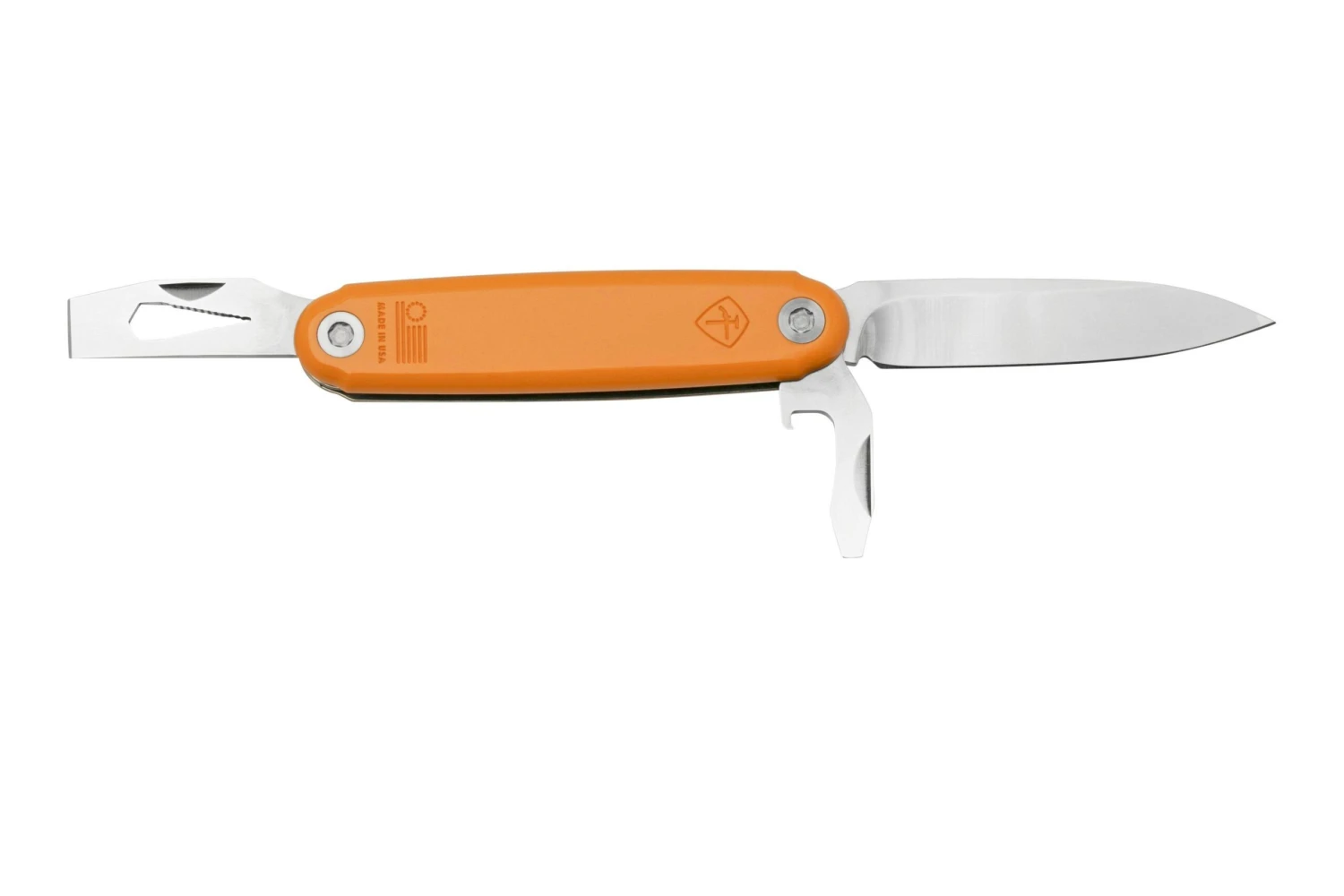 ASK Knives American Service Knife, The Jefferson, Orange, Multi-Tool Navaja - Imagen 2