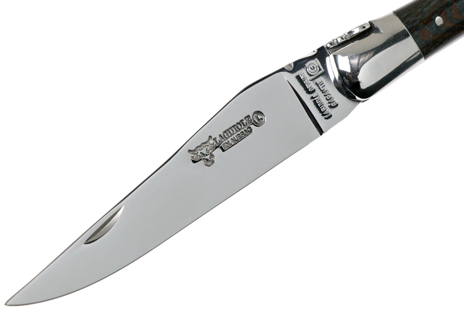 Laguiole En Aubrac Classic 12cm De Madera De Plátano Azul L0212PYBI/FSJ1 - Imagen 3