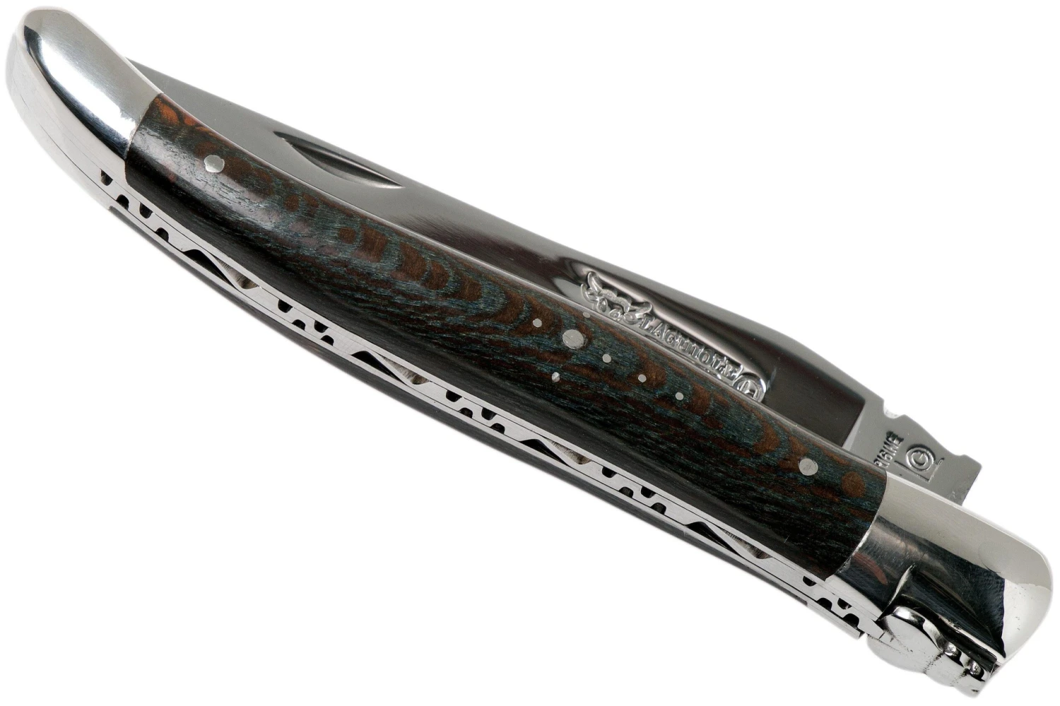 Laguiole En Aubrac Classic 12cm De Madera De Plátano Azul L0212PYBI/FSJ1 - Imagen 4