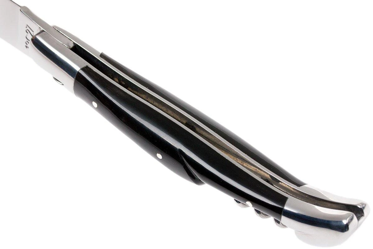 Laguiole En Aubrac 12cm Navaja Con Sacacorcho, De Cuerno De Búfalo L0312BUI-FSI1 - Imagen 5