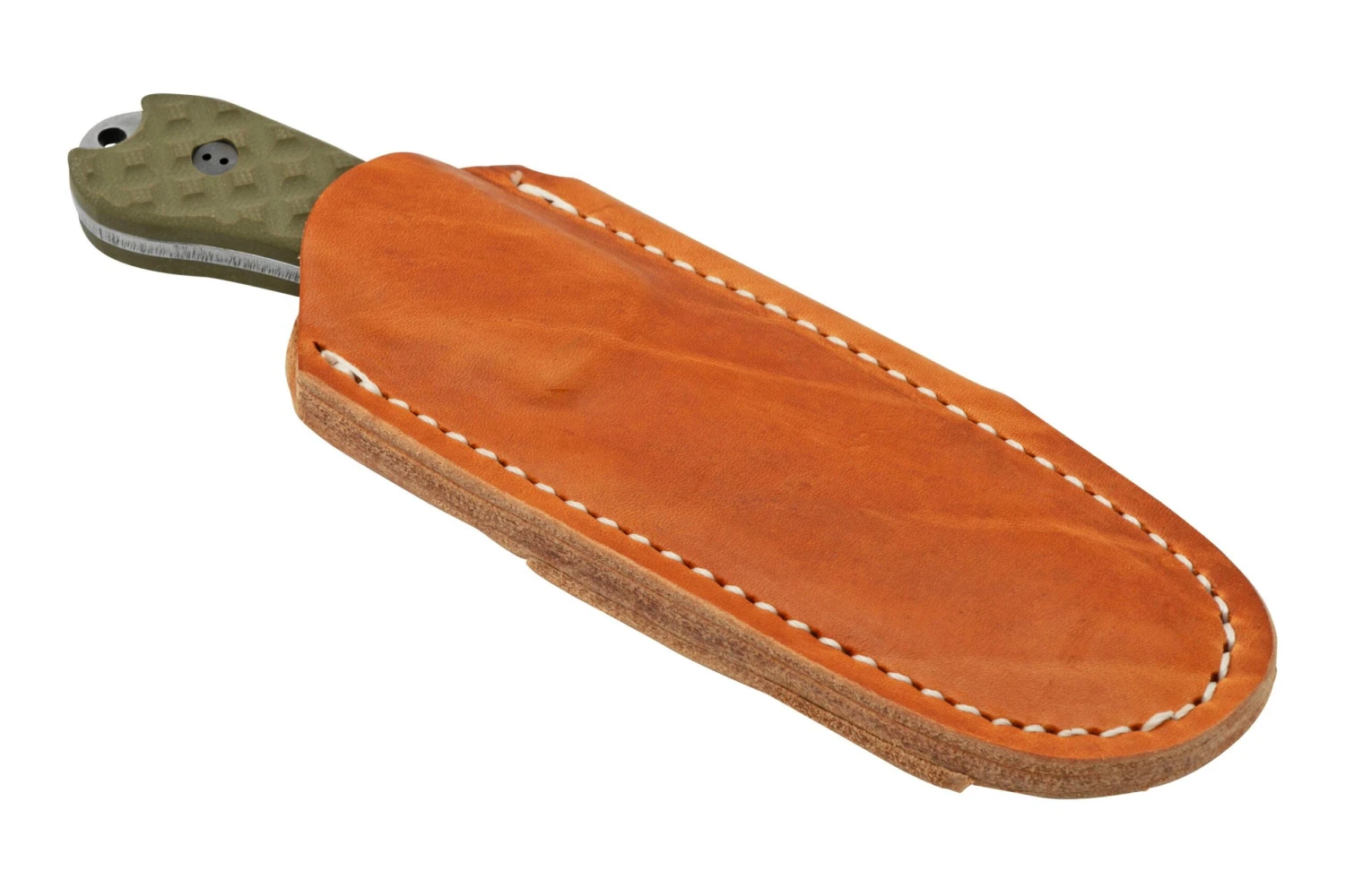 Bradford Knives Guardian 3, 32S-002-MC MagnaCut Sabre Stonewashed, Textured OD Green G10, Cuchillo Fijo - Imagen 6