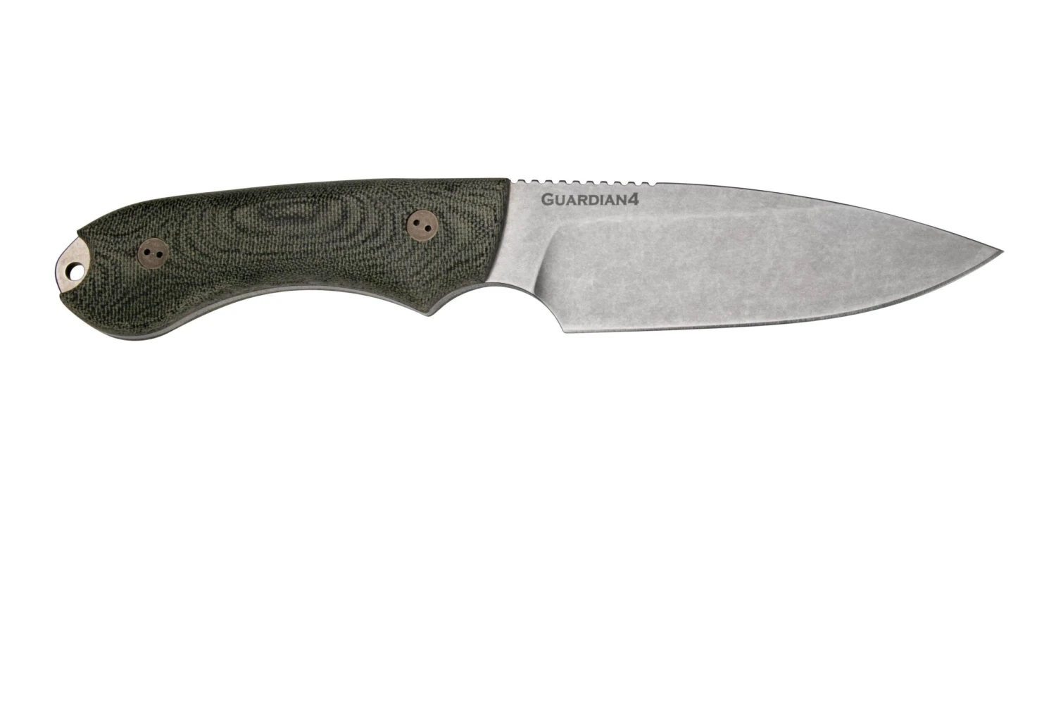 Bradford Guardian 4, 3D Black Micarta, CPM-3V Sabre Stonewashed 4S-101-3V - Imagen 2