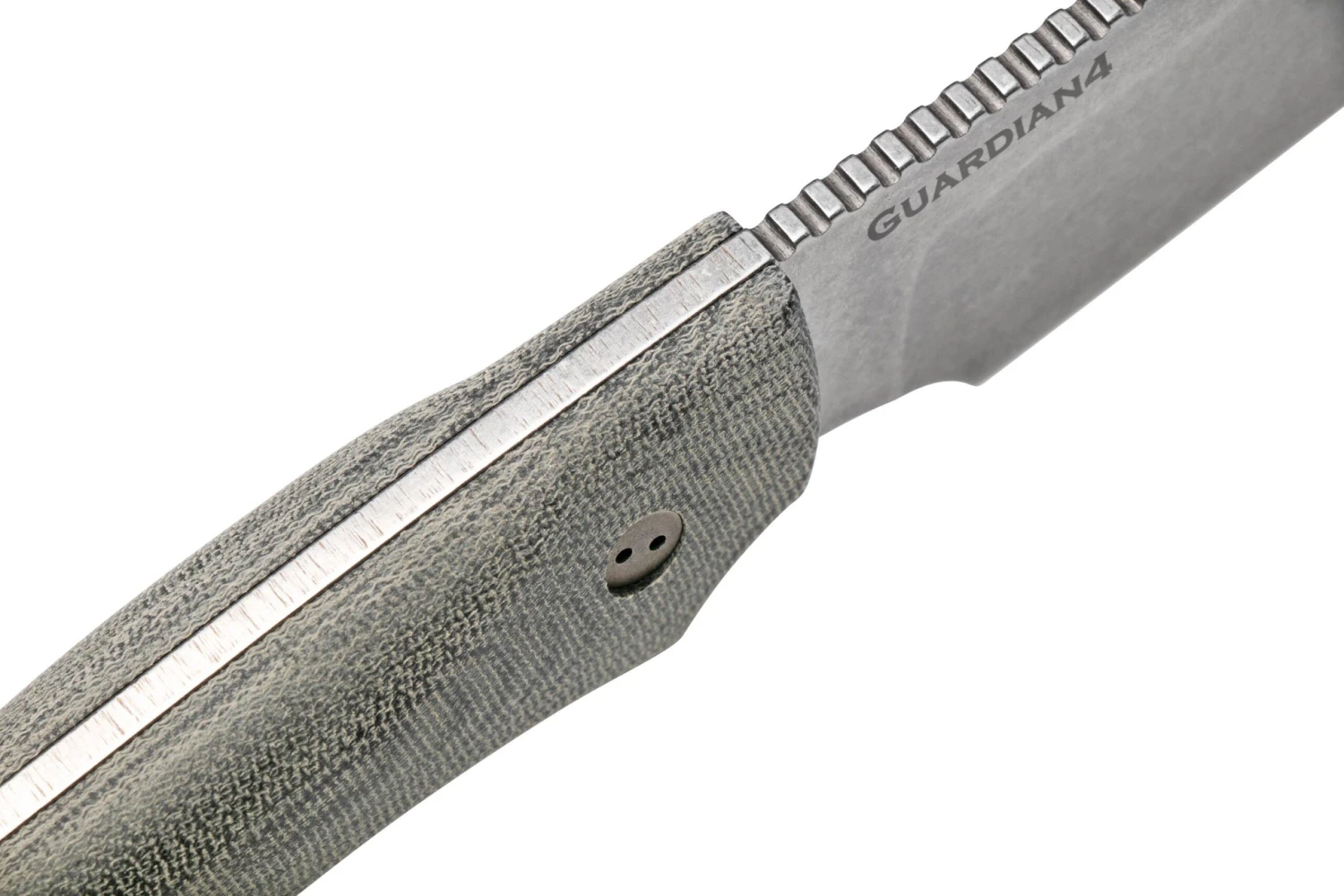 Bradford Guardian 4, 3D Black Micarta, CPM-3V Sabre Stonewashed 4S-101-3V - Imagen 5