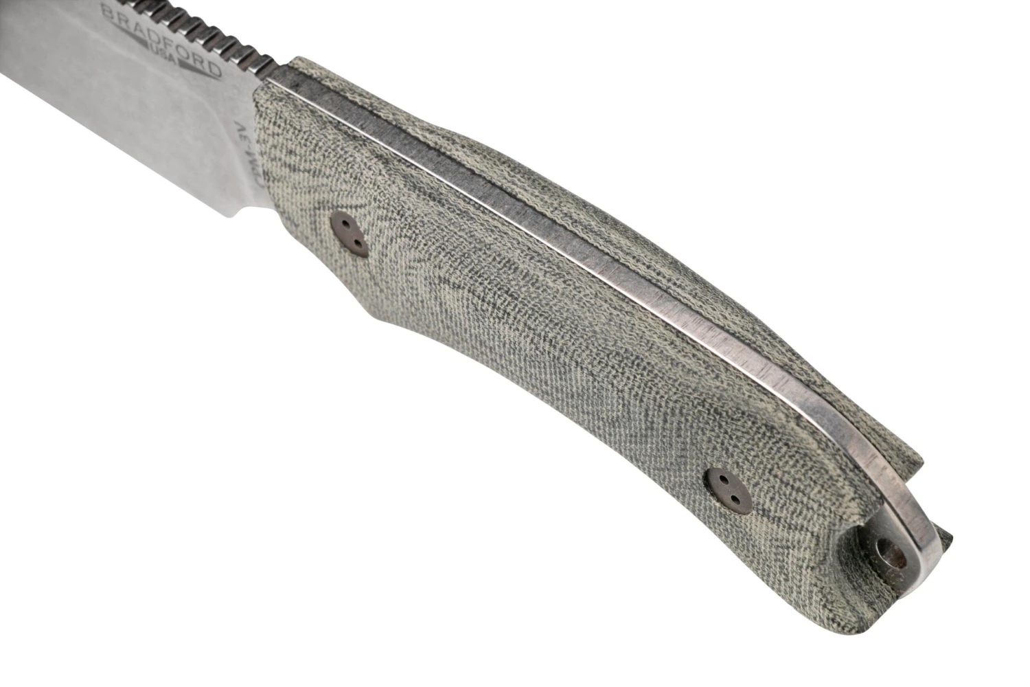 Bradford Guardian 4, 3D Black Micarta, CPM-3V Sabre Stonewashed 4S-101-3V - Imagen 6