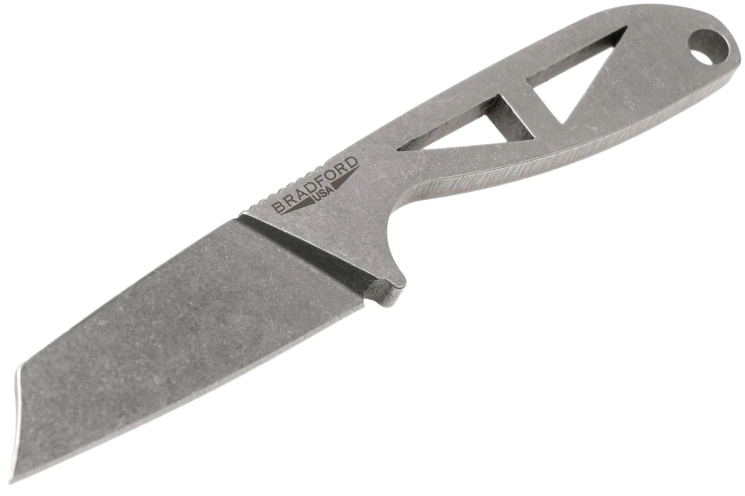 Bradford G-Necker Cleaver Stonewashed Elmax, Cuchillo De Cuello - Imagen 3