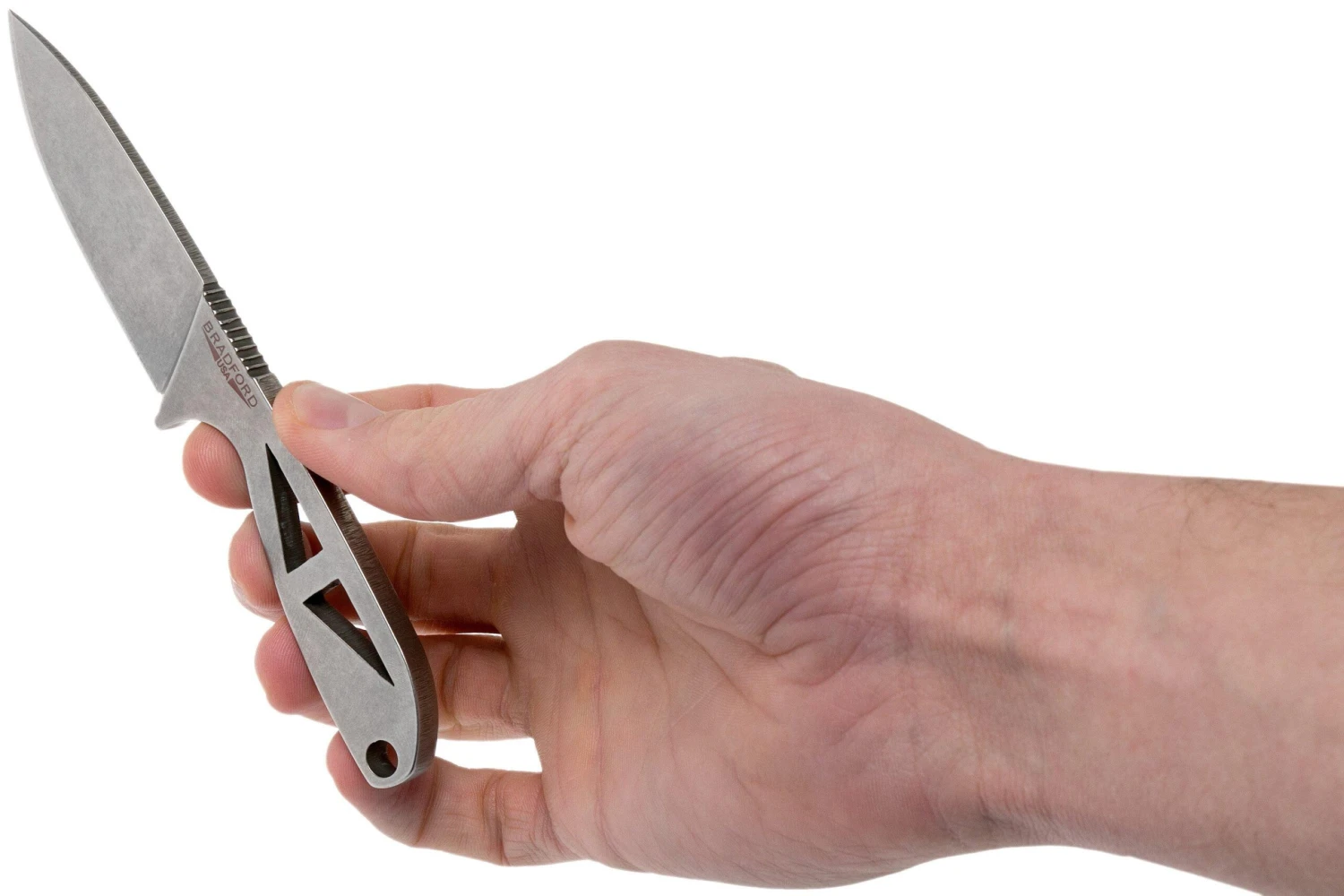 Bradford G-Necker Stonewashed Elmax, Cuchillo De Cuello - Imagen 5