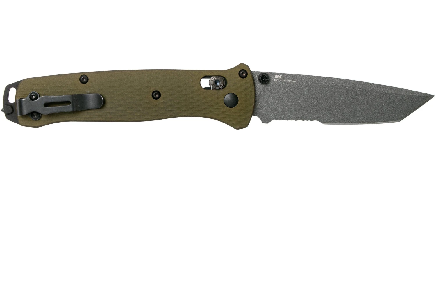 Benchmade Bailout Aluminio 537SGY-1 Navaja Dentada - Imagen 2