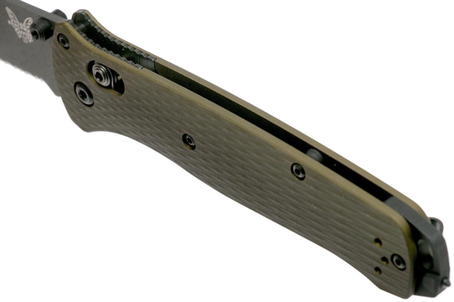 Benchmade Bailout Aluminio 537SGY-1 Navaja Dentada - Imagen 6