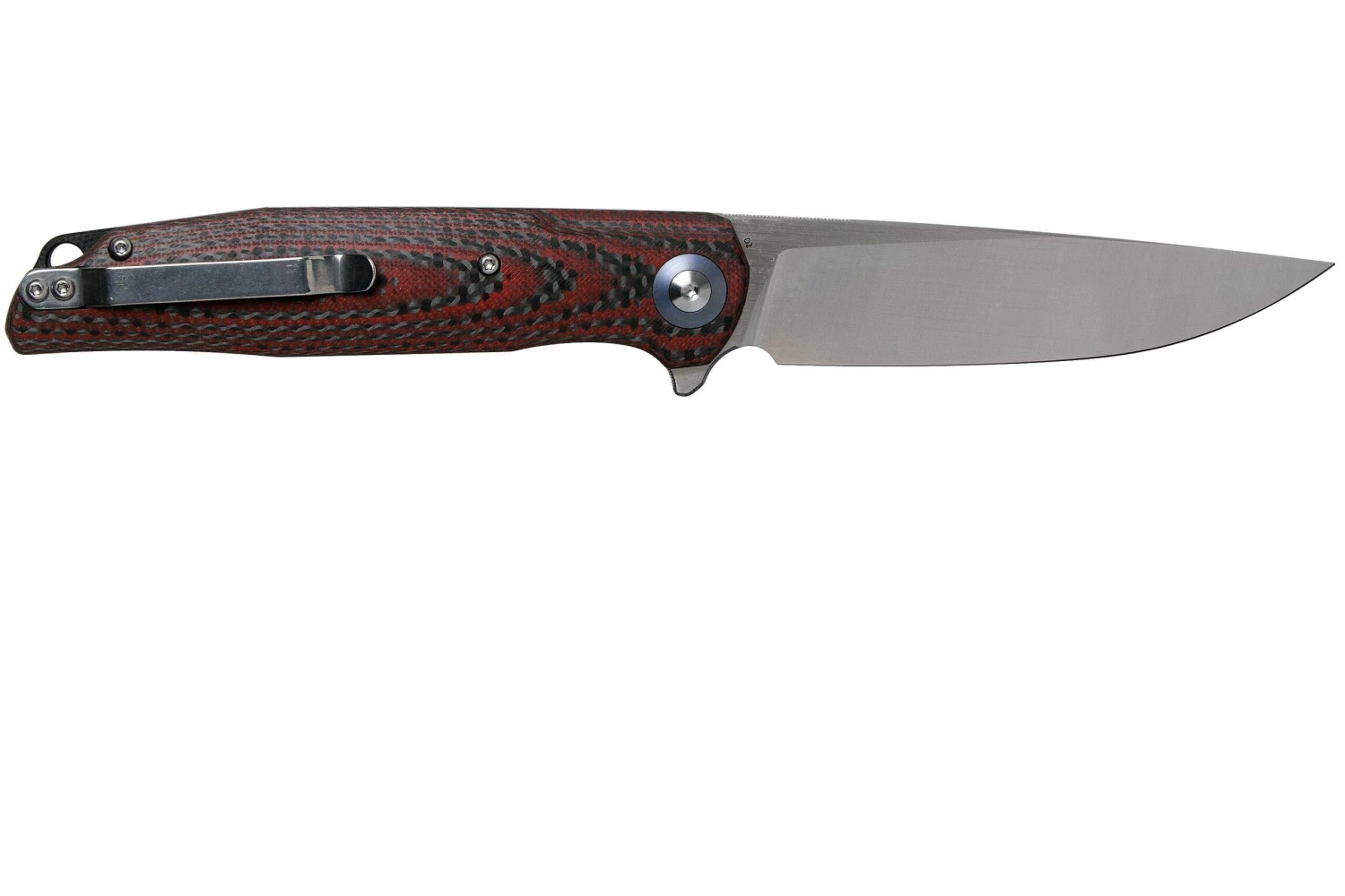 Bestech Ascot Red G10 & Carbon Fibre BG19F Navaja - Imagen 2