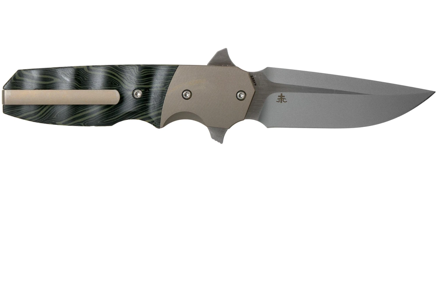 Bestech Freefall BT2007A Stonewashed Bronze Navaja, Jason Clark Design - Imagen 2