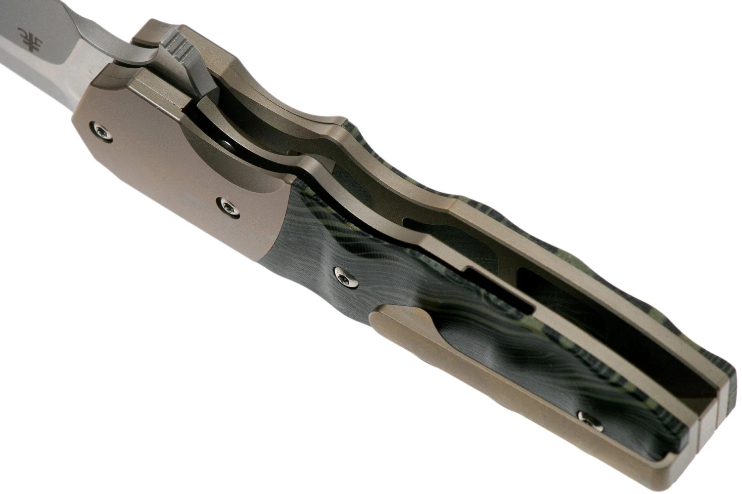 Bestech Freefall BT2007A Stonewashed Bronze Navaja, Jason Clark Design - Imagen 5