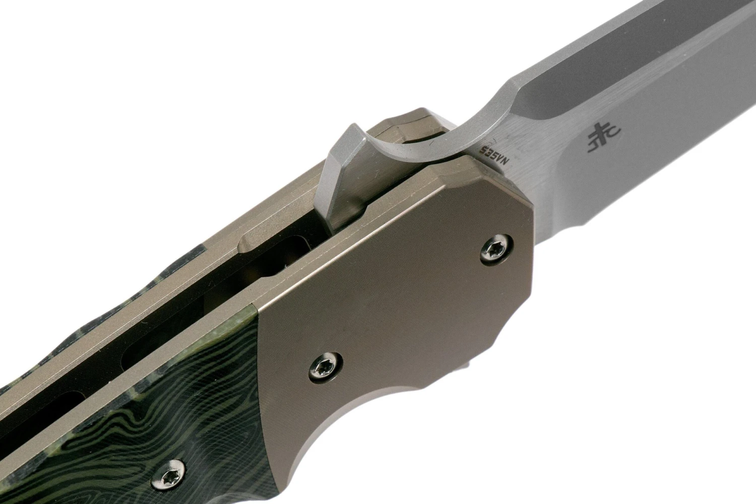 Bestech Freefall BT2007A Stonewashed Bronze Navaja, Jason Clark Design - Imagen 6