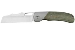 Bestech SYN BT2306B Bead Blast Titanium Black Canvas Micarta, Navaja