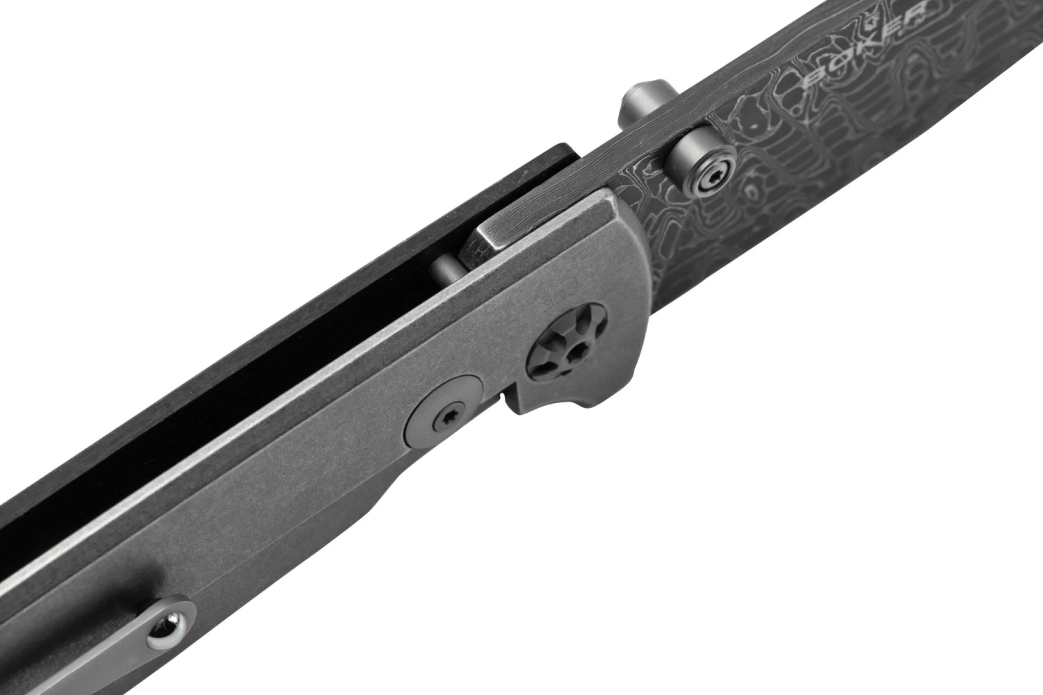 Böker Tiger-Damascus 111103DAM, Acero De Damasco - Imagen 7