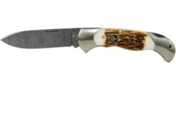 Böker Scout Spearpoint Stag Damascus 112201DAM Cuerno De Ciervo, Navaja