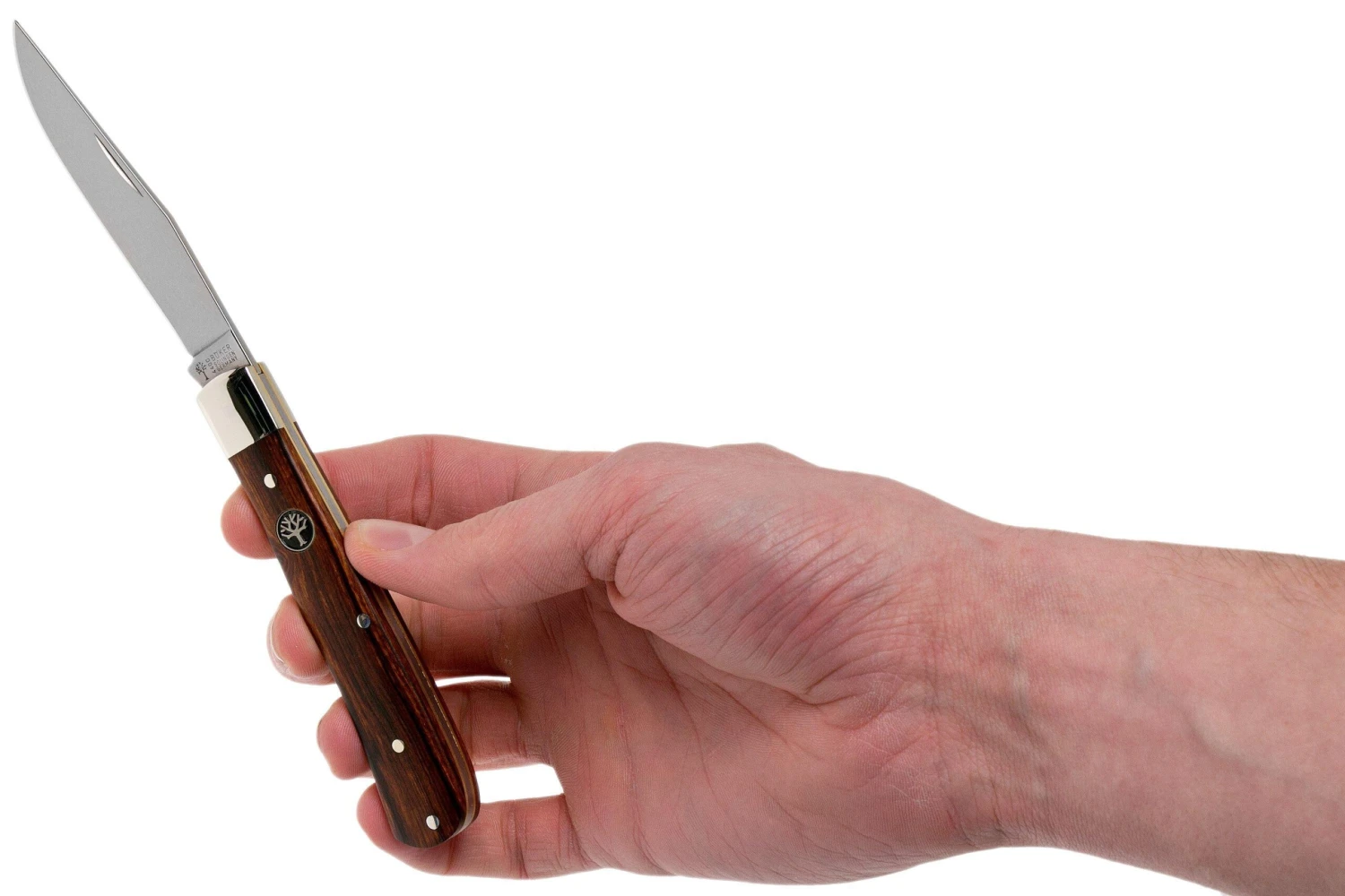 Böker Trapper Uno Desert Ironwood 112565 Navaja Slipjoint - Imagen 8