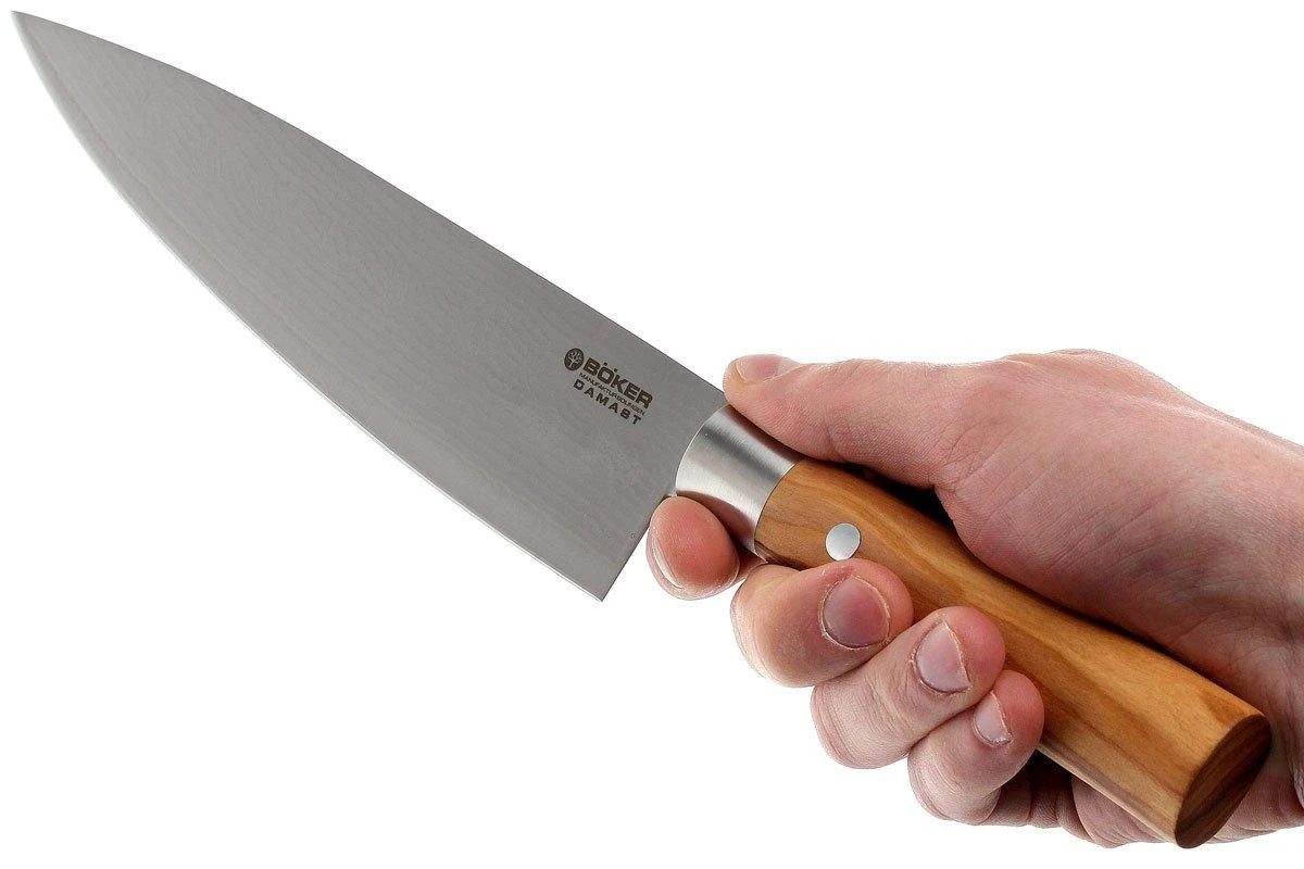 Böker Damast Olive 21,2 Cm Cuchillo De Chef, 130441DAM - Imagen 5