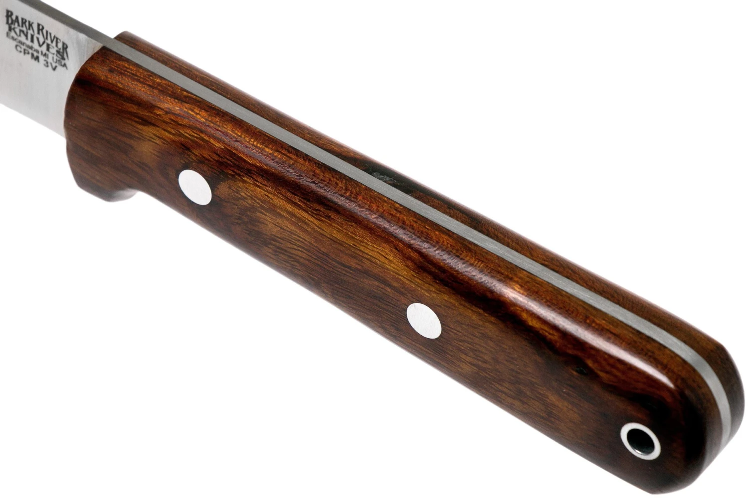 Bark River Kephart 5” CPM 3V, Desert Ironwood Cuchillo Bushcraft - Imagen 5