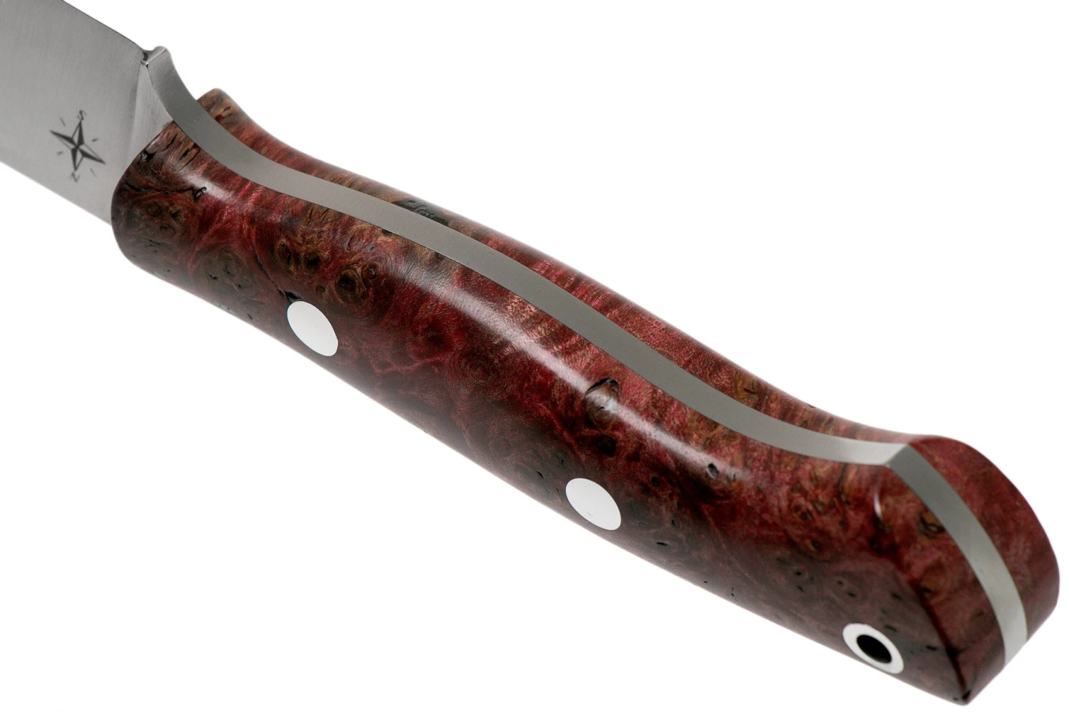 Bark River Mini Aurora CPM 154, Hellfire Maple Burl - Imagen 4