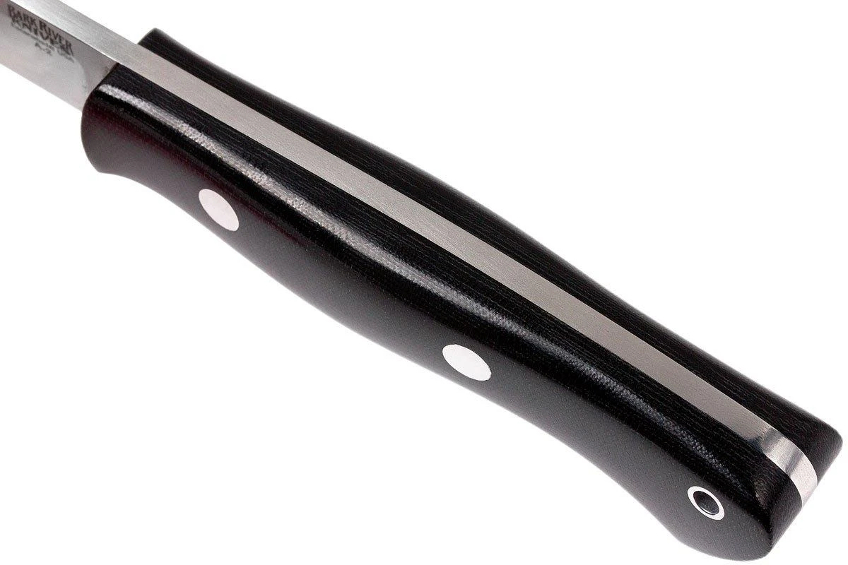 Bark River Aurora A2, Black Canvas Micarta - Imagen 5