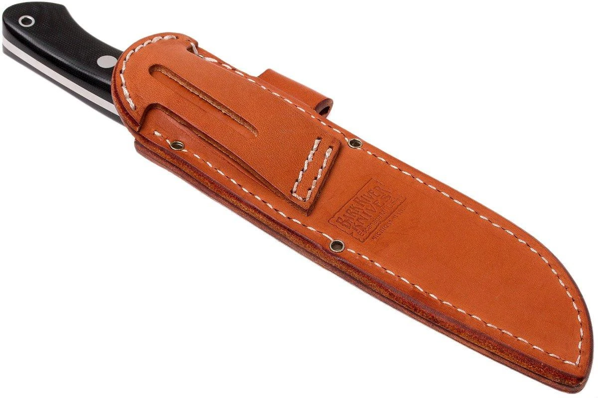 Bark River Aurora A2, Black Canvas Micarta - Imagen 8