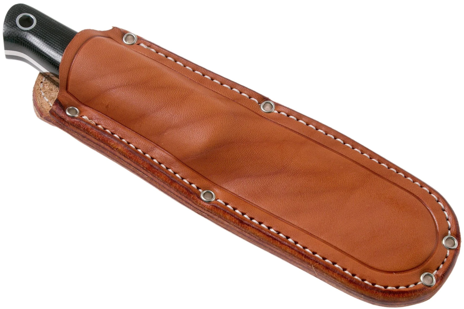 Bark River Bushcrafter II CPM 3V Black Canvas Micarta Cuchillo Bushcraft - Imagen 6