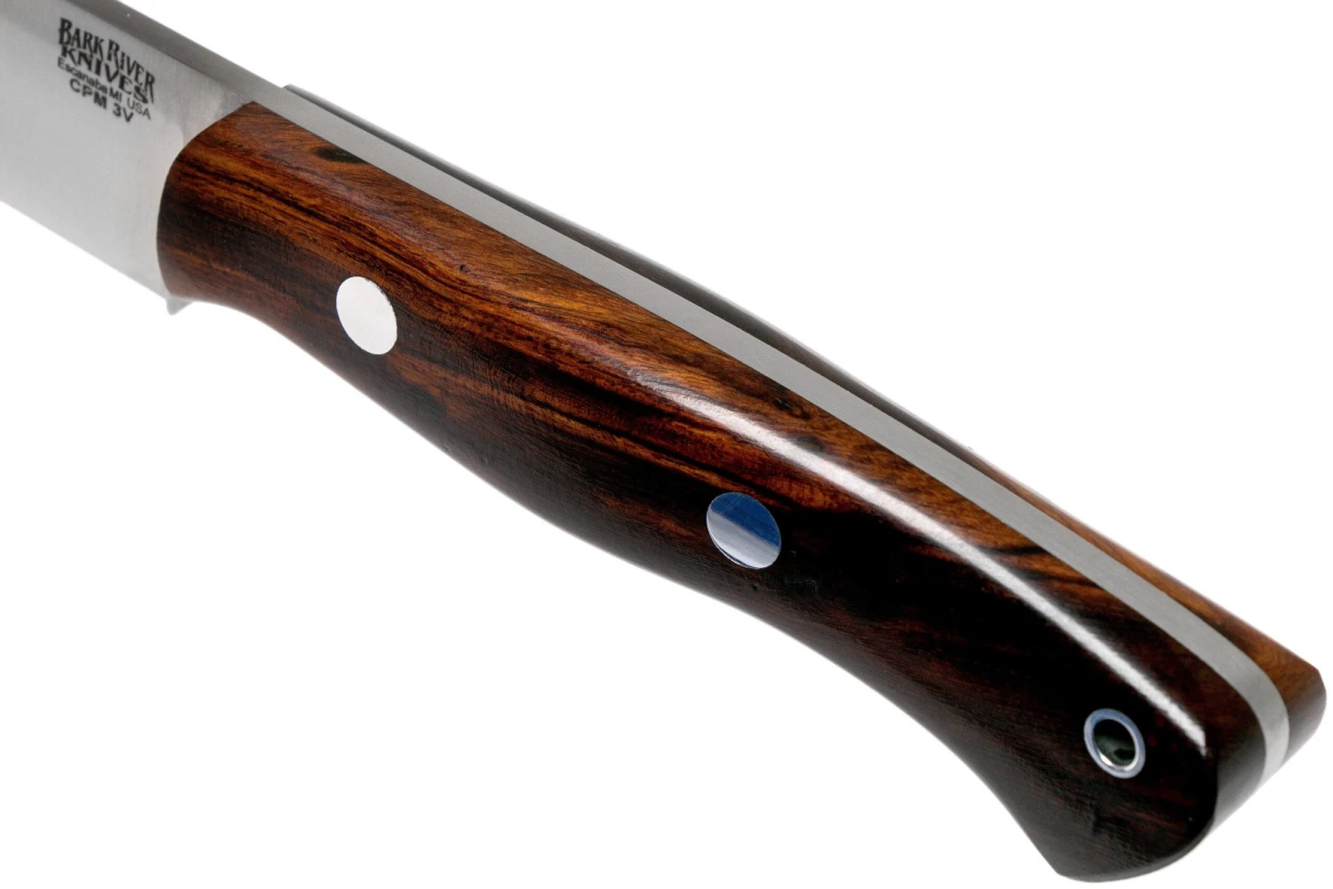 Bark River Aurora II CPM 3V, Desert Ironwood Cuchillo Bushcraft - Imagen 5