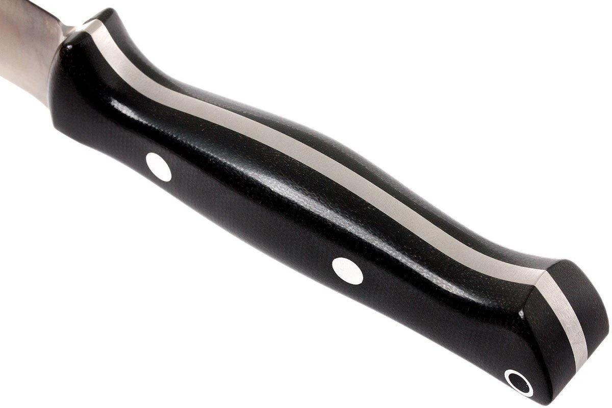 Bark River Gunny CPM 3V, Black Canvas Micarta - Imagen 4