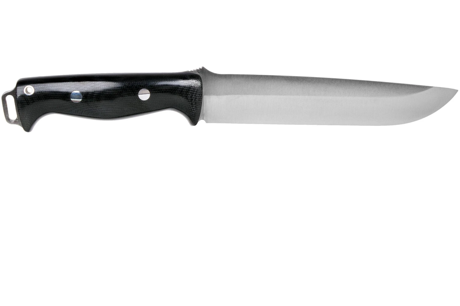 Bark River Bravo 2 CPM 3V, Black Canvas Micarta Cuchillo De Exterior - Imagen 2
