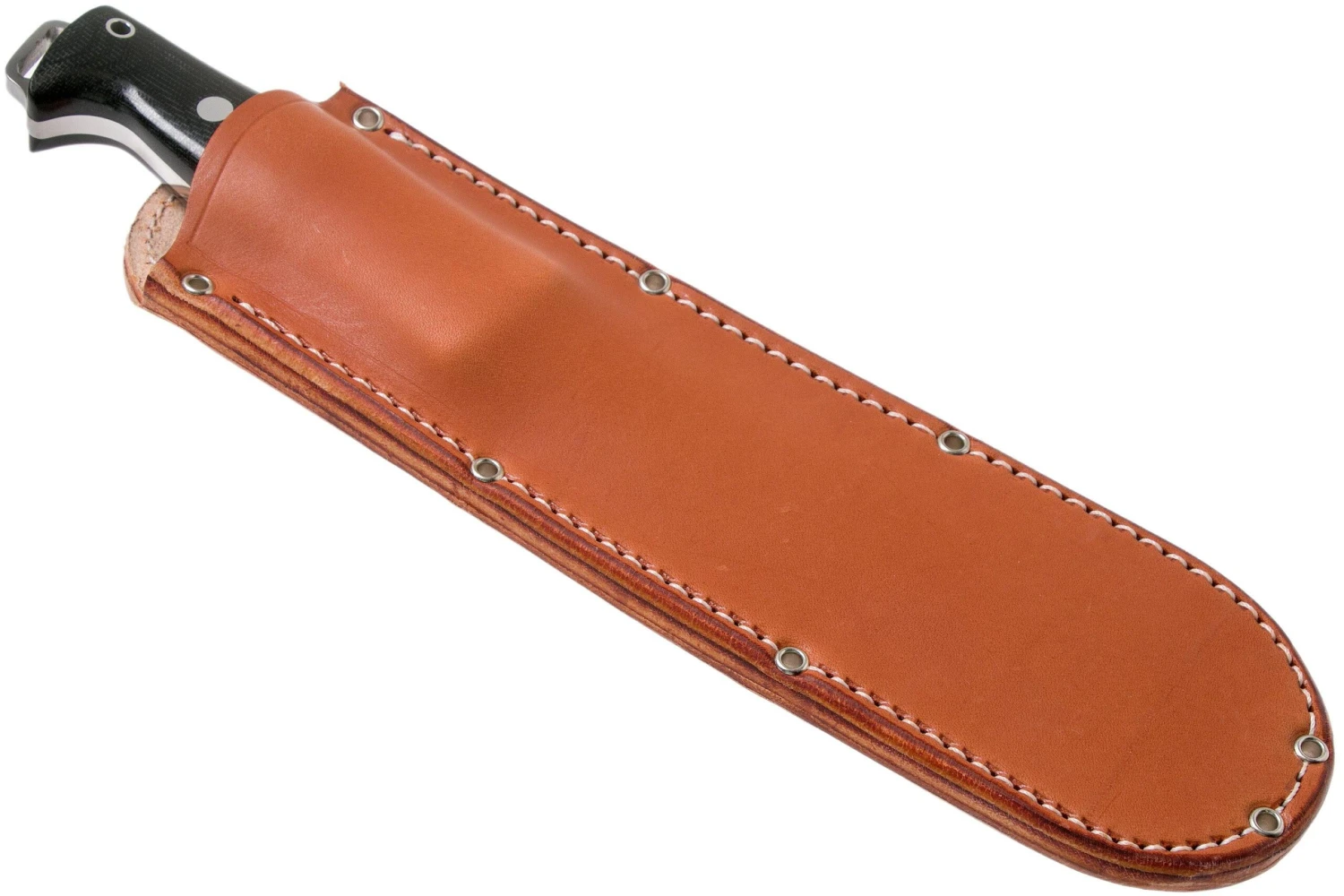 Bark River Bravo 2 CPM 3V, Black Canvas Micarta Cuchillo De Exterior - Imagen 6