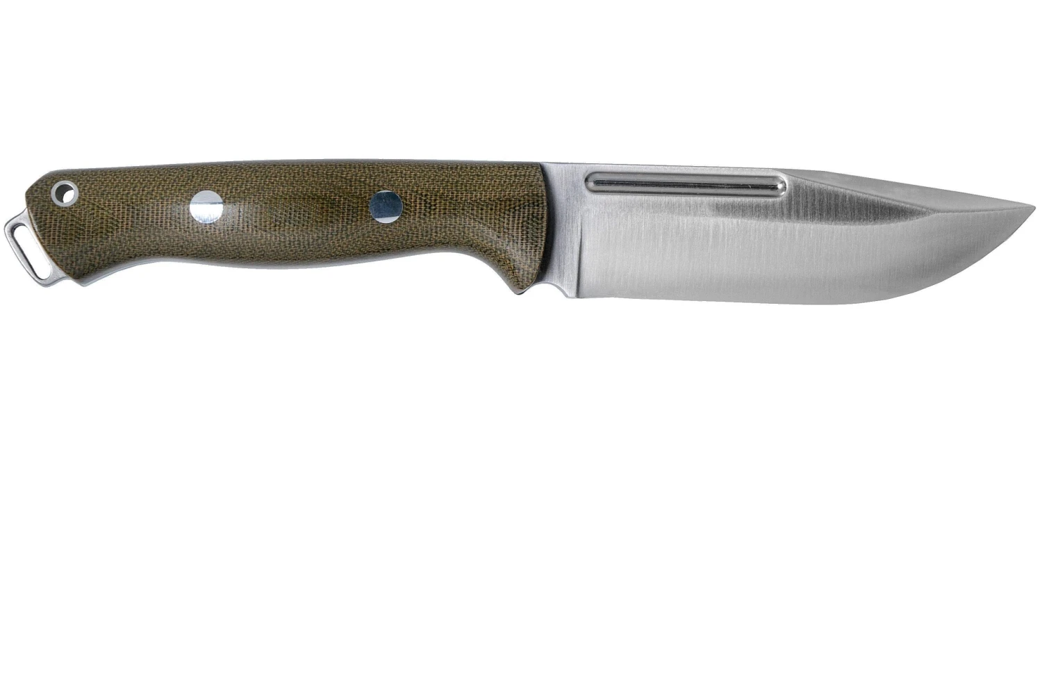 Bark River Bravo Squad Leader CPM 3V, Green Canvas Micarta - Imagen 2