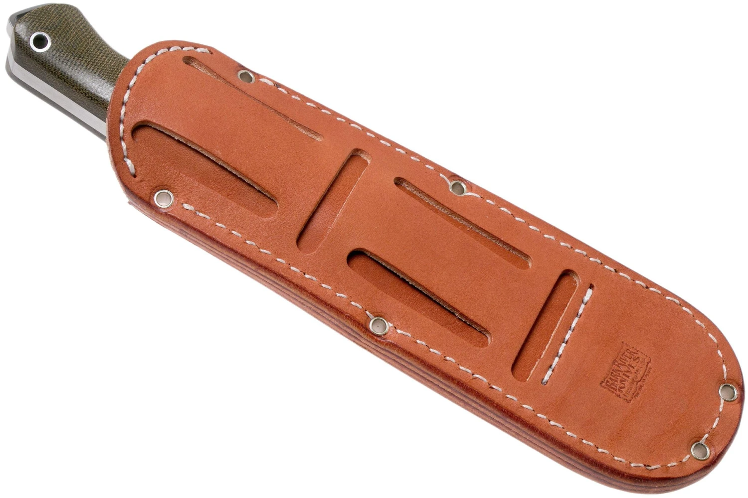 Bark River Bravo Squad Leader CPM 3V, Green Canvas Micarta - Imagen 7