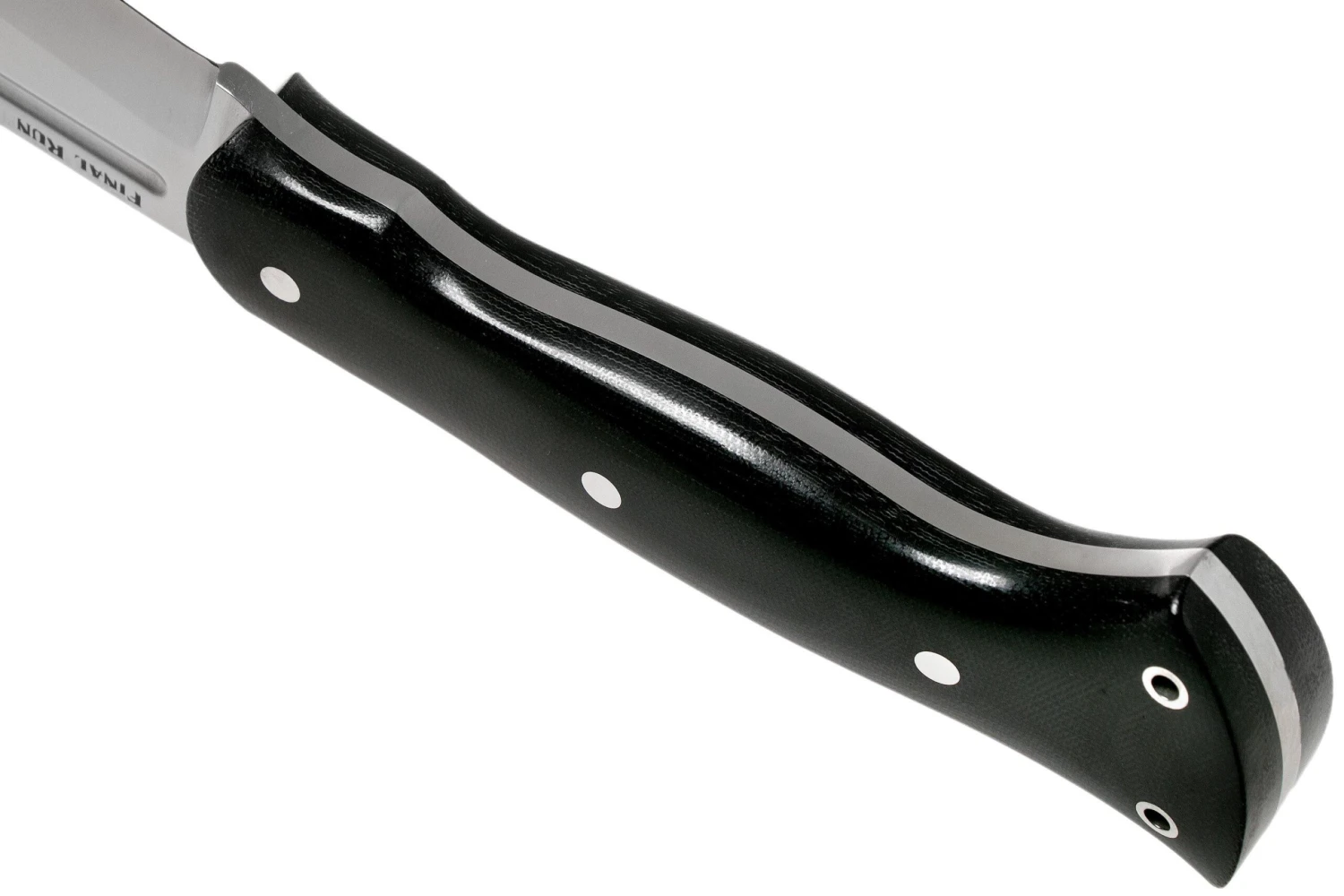 Bark River JX5 Vengeful 1 CPM 3V Black Canvas Micarta Machete - Imagen 4