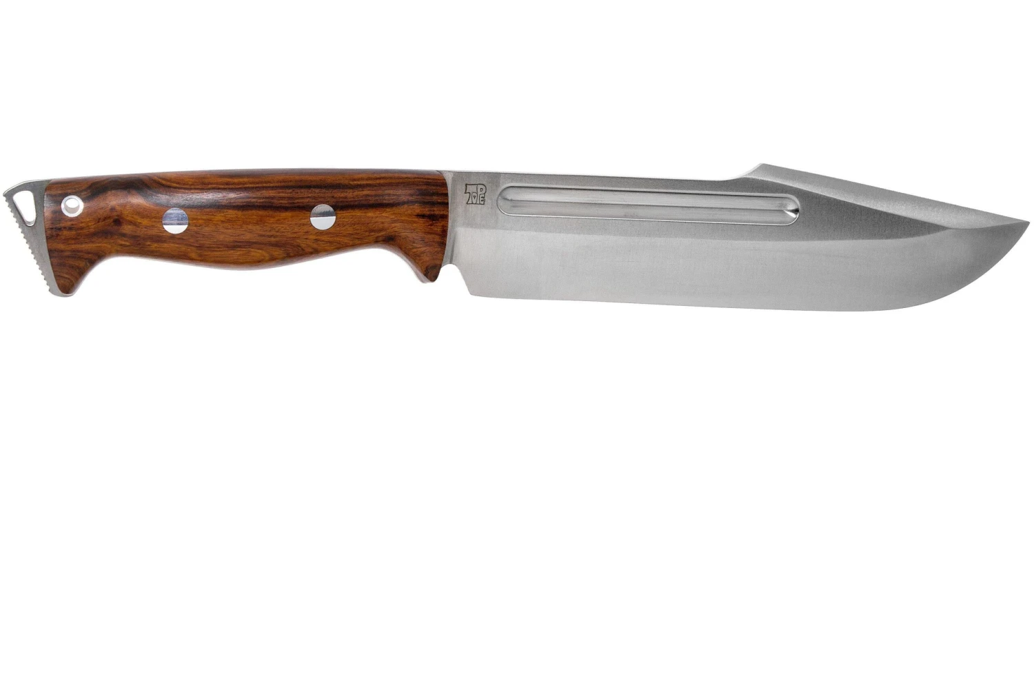 Bark River Bravo Tope Recon CPM 3V Desert Ironwood Rampless Cuchillo De Supervivencia - Imagen 2