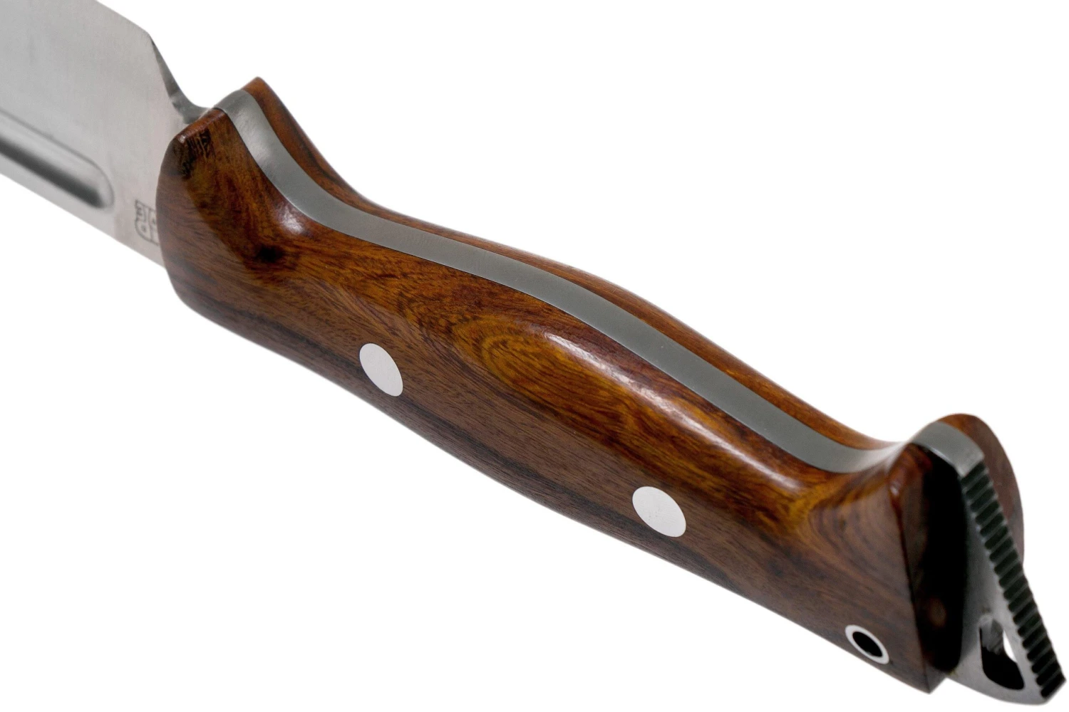 Bark River Bravo Tope Recon CPM 3V Desert Ironwood Rampless Cuchillo De Supervivencia - Imagen 4