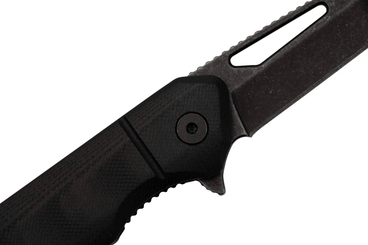 Buck Infusion Modified Tanto 0239BKS Black G10 Navaja - Imagen 5