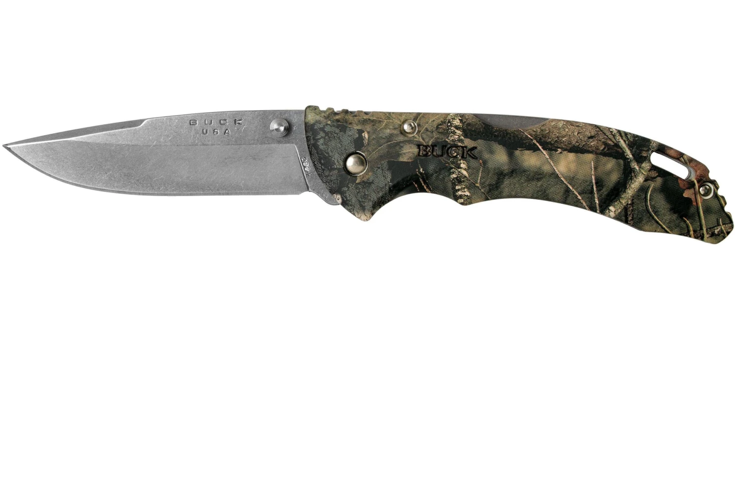 Buck Bantam BHW 286CMS24, Beak Up, Country MossyOak Navaja
