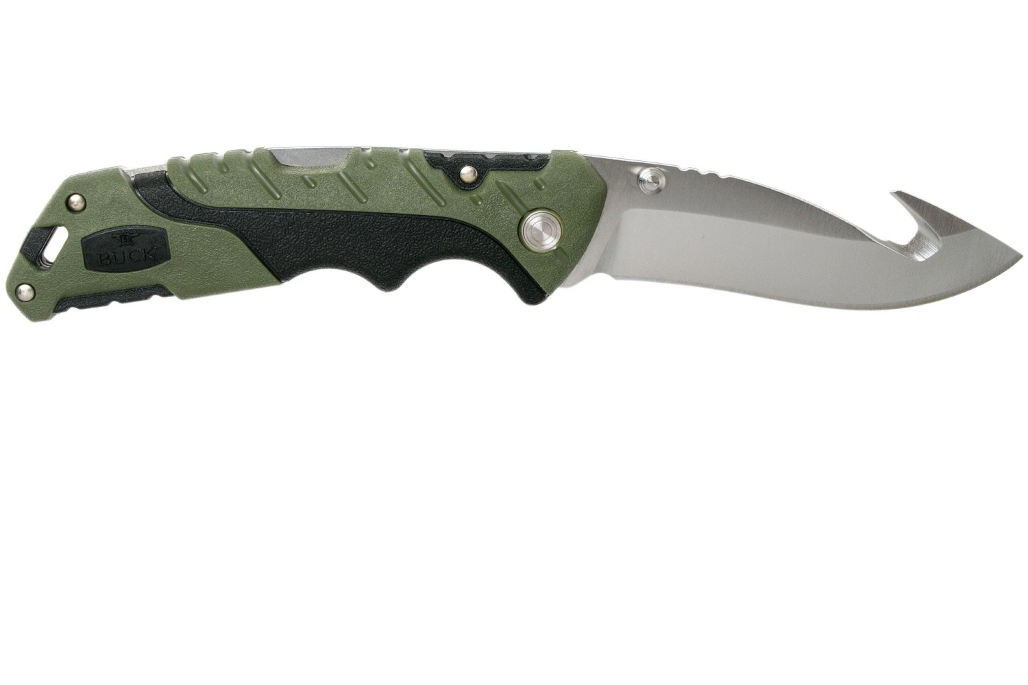 Buck Folding Pursuit Guthook Large 660GRG Cuchillo De Caza - Imagen 2