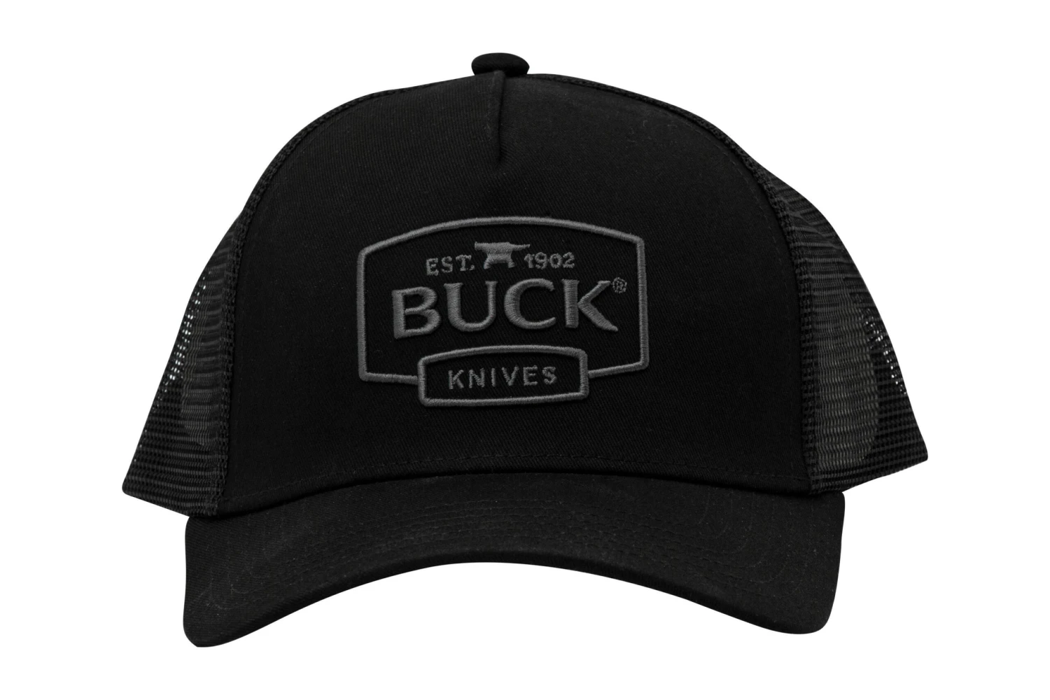 Buck Embroidered Logo Trucker Cap 89162, Gorra