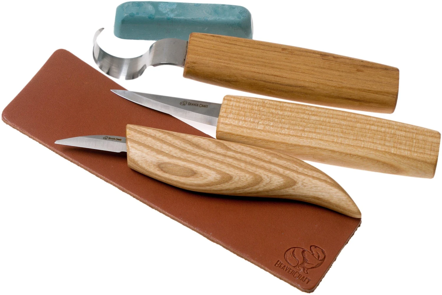 BeaverCraft Upgraded Spoon Carving Set S17, Set De Tallado De Madera